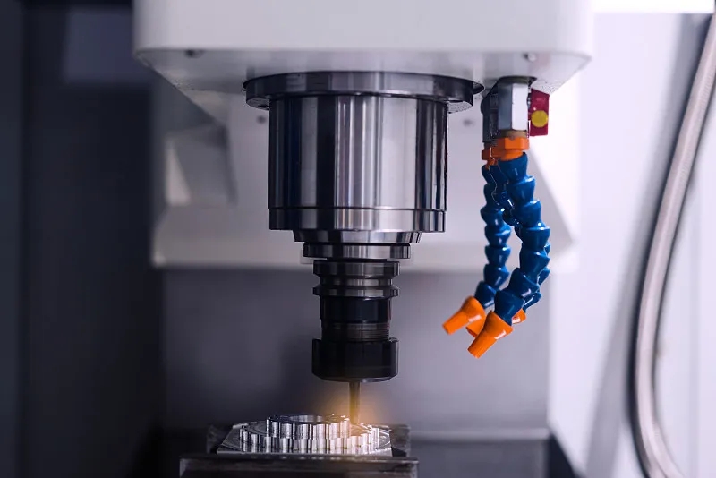 加工中心加工中產(chǎn)生振動圖片